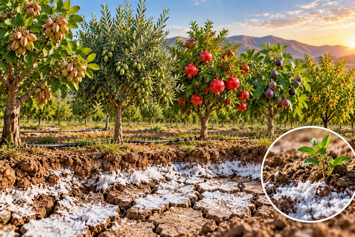 برای خاک‌ های شور کدام نهال‌ ها را کشت کنیم؟