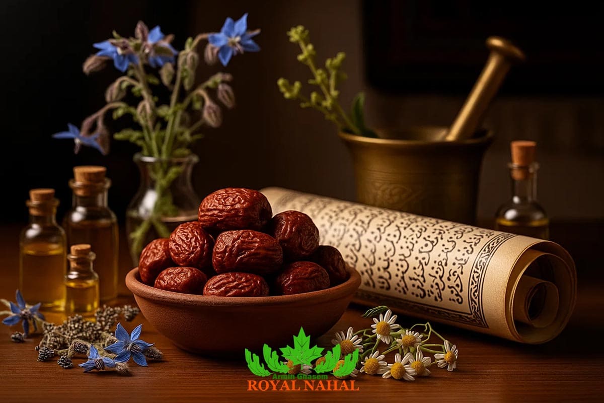 کاربردهای سنتی و درمانی عناب در طب ایرانی