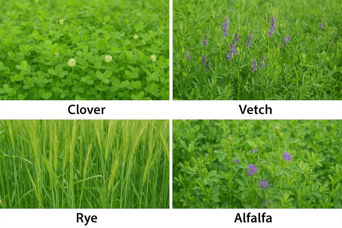 کود سبز چیست؟ مقایسه کامل با کود دامی (فواید، معایب و زمان استفاده)