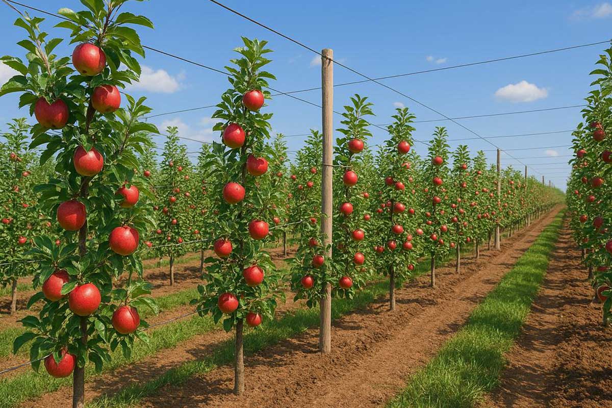 مقایسه پایه M7 و M9 سیب