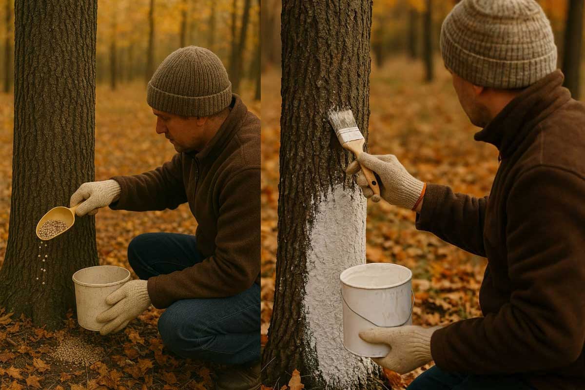 لیست کامل کارهای باغداری در فصل پاییز