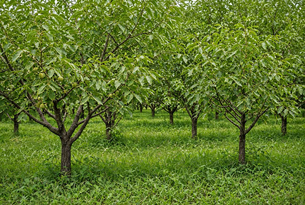 چند اصله نهال در یک هکتار کاشته می‌ شود؟