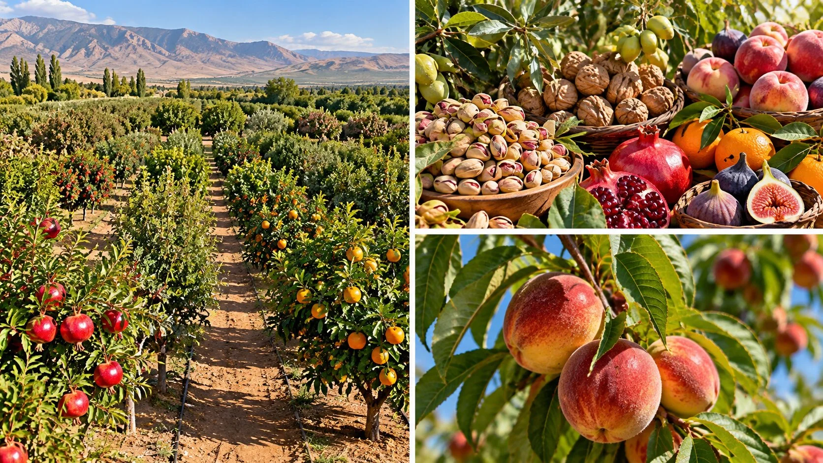 کدام درختان میوه درآمد بیشتری دارند؟ ۱۰ انتخاب برای احداث باغ پرسود در ایران